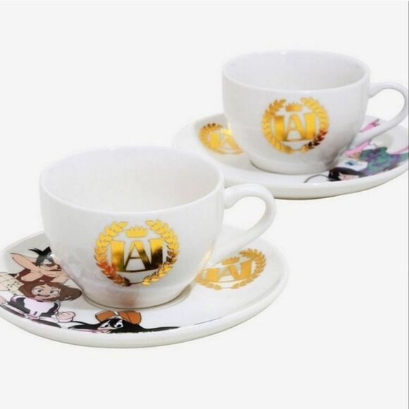 My Hero Academia Girls Tea Cup Set - Picture 3 of 3